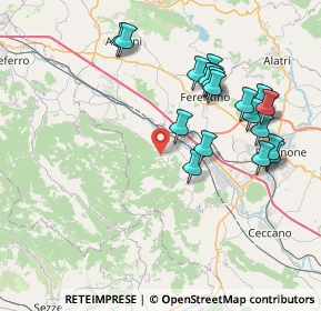 Mappa Via Garibaldi, 03017 Morolo FR, Italia (8.4525)