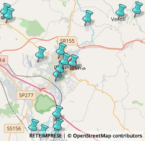 Mappa Via delle Fosse Ardeatine, 03100 Frosinone FR, Italia (5.76188)