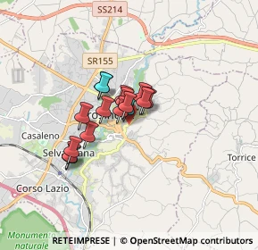 Mappa Via delle Fosse Ardeatine, 03100 Frosinone FR, Italia (1.07063)