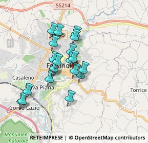 Mappa Via delle Fosse Ardeatine, 03100 Frosinone FR, Italia (1.559)