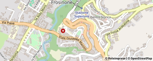 Mappa Frosinone