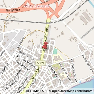 Mappa Via Gargano, 156, 71043 Manfredonia, Foggia (Puglia)