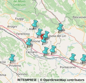 Mappa Via Calcaterra, 03022 Boville Ernica FR, Italia (14.85818)