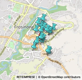 Mappa Via S. Simeone, 03100 Frosinone FR, Italia (0.235)