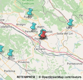 Mappa Via Dante Alighieri, 03100 Frosinone FR, Italia (15.10182)