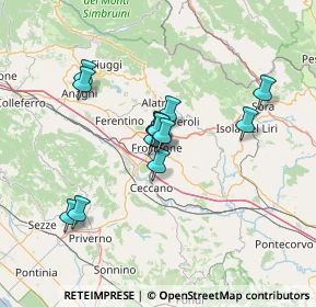 Mappa Via Dante Alighieri, 03100 Frosinone FR, Italia (11.47231)