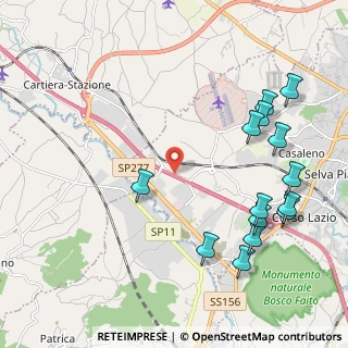 Mappa Via dei Ponticelli, 03100 Frosinone FR, Italia (2.695)