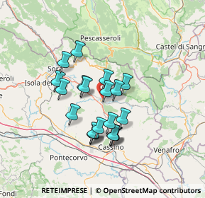 Mappa SR509, 03042 Atina FR, Italia (11.5625)