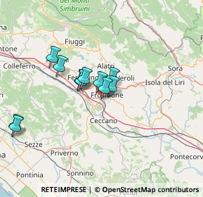 Mappa Via Michelangelo, 03100 Frosinone FR, Italia (11.86455)