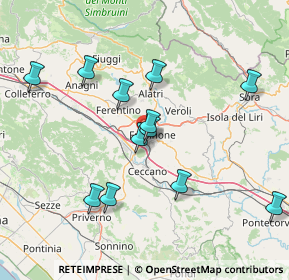 Mappa V.le Volsci, 03100 Frosinone FR, Italia (15.68667)