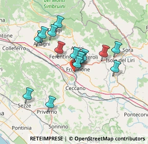 Mappa V.le Volsci, 03100 Frosinone FR, Italia (13.16)