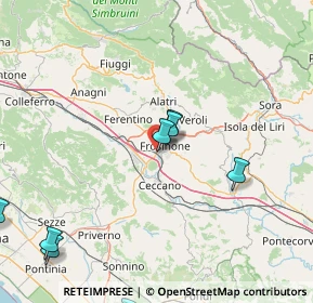 Mappa V.le Volsci, 03100 Frosinone FR, Italia (33.51615)