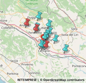 Mappa Via Michelangelo, 03100 Frosinone FR, Italia (8.54571)