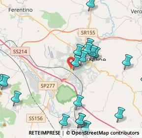 Mappa V.le Volsci, 03100 Frosinone FR, Italia (5.5015)