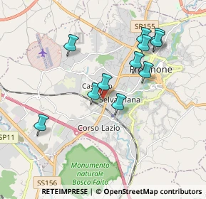 Mappa Via Michelangelo, 03100 Frosinone FR, Italia (1.84909)