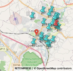 Mappa Via Michelangelo, 03100 Frosinone FR, Italia (1.929)