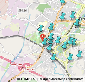 Mappa V.le Volsci, 03100 Frosinone FR, Italia (1.065)