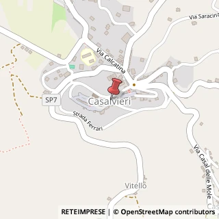 Mappa Via dei Tulipani, 12, 03034 Casalvieri, Frosinone (Lazio)