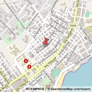 Mappa Viale colombo cristoforo 148, 71100 Manfredonia, Foggia (Puglia)
