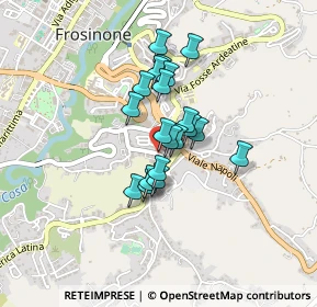 Mappa Via G. Acciaccarelli, 03100 Frosinone FR, Italia (0.307)