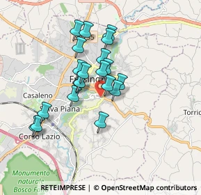 Mappa Via G. Acciaccarelli, 03100 Frosinone FR, Italia (1.5325)