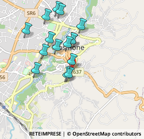 Mappa Via G. Acciaccarelli, 03100 Frosinone FR, Italia (0.90333)