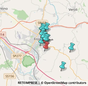 Mappa Via G. Acciaccarelli, 03100 Frosinone FR, Italia (1.97091)