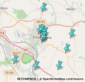 Mappa Via G. Acciaccarelli, 03100 Frosinone FR, Italia (3.17231)