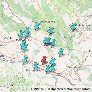 Mappa Via Zotone, 03042 Atina FR, Italia (14.943)