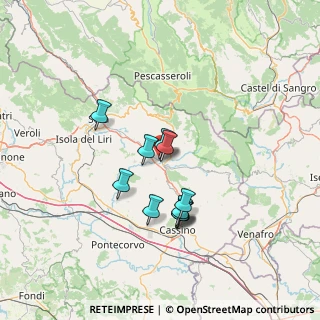 Mappa Via Zotone, 03042 Atina FR, Italia (11.79182)