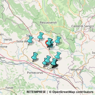 Mappa Via Zotone, 03042 Atina FR, Italia (11.671)
