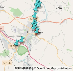 Mappa Viale Napoli, 03100 Frosinone FR, Italia (4.79786)