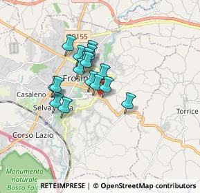 Mappa Via del Cipresso, 03100 Frosinone FR, Italia (1.29529)