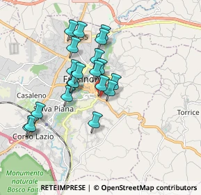 Mappa Viale Napoli, 03100 Frosinone FR, Italia (1.622)