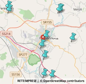 Mappa Via Giovan Battista Grappelli, 03100 Frosinone FR, Italia (5.81273)