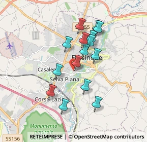 Mappa Via Giovan Battista Grappelli, 03100 Frosinone FR, Italia (1.614)
