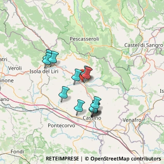 Mappa Via Romana I, 03042 Atina FR, Italia (12.68385)