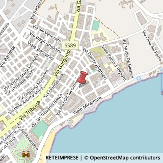 Mappa Viale Beccarini,  24, 71043 Manfredonia, Foggia (Puglia)