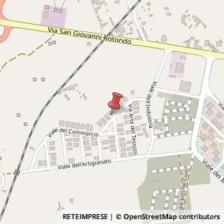 Mappa Viale del Commercio, 44, 71043 Manfredonia, Foggia (Puglia)