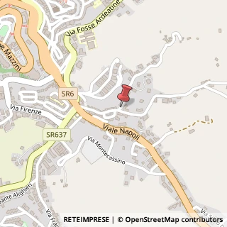 Mappa Via del Cipresso, 87, 03100 Frosinone, Frosinone (Lazio)