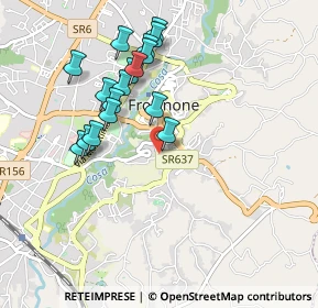 Mappa Via Lecce, 03100 Frosinone FR, Italia (0.95118)