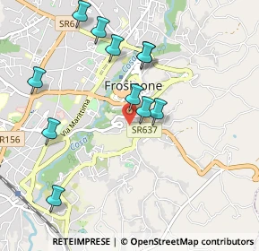 Mappa Via Lecce, 03100 Frosinone FR, Italia (1.05455)