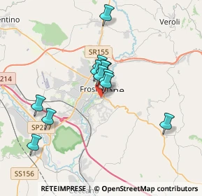 Mappa Via Lecce, 03100 Frosinone FR, Italia (3.14667)