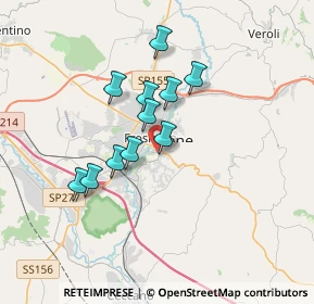 Mappa Via Lecce, 03100 Frosinone FR, Italia (2.88636)