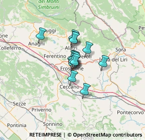 Mappa Via Lecce, 03100 Frosinone FR, Italia (6.816)
