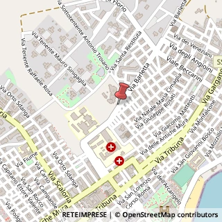 Mappa Via Barletta, 1, 71040 Manfredonia, Foggia (Puglia)