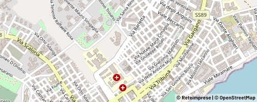 Mappa Manfredonia