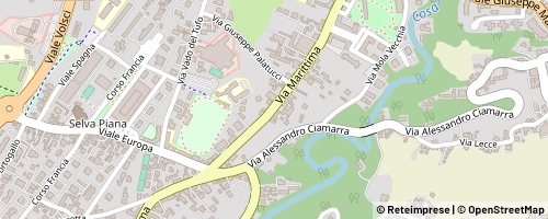Mappa Frosinone