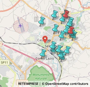 Mappa Viale Olimpia, 03100 Frosinone FR, Italia (2.0085)