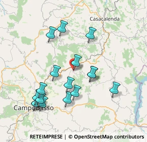 Mappa Via Galdina, 86040 Campolieto CB, Italia (8.20471)